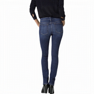 𝅺JOE'S Lexia Mid RiseCigarette Skinny Dark Distressed Jeans Size 26